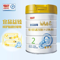 宜品奶粉 宜品益臻较大婴儿配方奶粉 益生菌奶粉金装2段800克罐装(6-12个月)