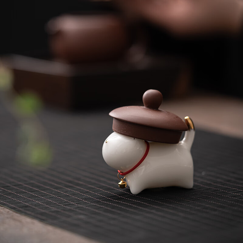 苏氏陶瓷(SUSHI CERAMICS) J0876 羊脂玉瓷茶宠 7.3*5.3*4cm (单位:个)高清大图