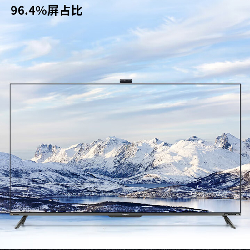 SHARP 夏普 U6EA系列 全面屏 4K超高清 智能语音 液晶平板电视机 VA软屏 4T-M70U6EA 70英寸