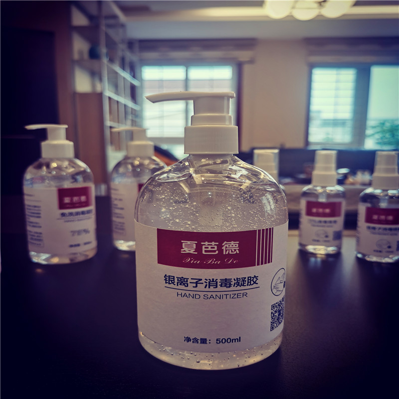 夏芭德 银离子消毒凝胶(含酒精24%)500ml*2