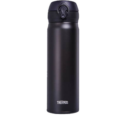 [海外进口 原装正品]THERMOS膳魔师 保温杯 真空不锈钢 JNL-502-ALB 磨砂黑色 500ML