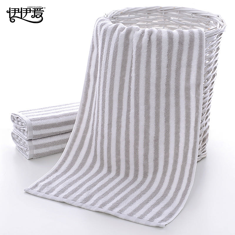 伊伊爱 YQC25279 青春之歌毛巾 34*76cm/90g 浅灰色高清大图