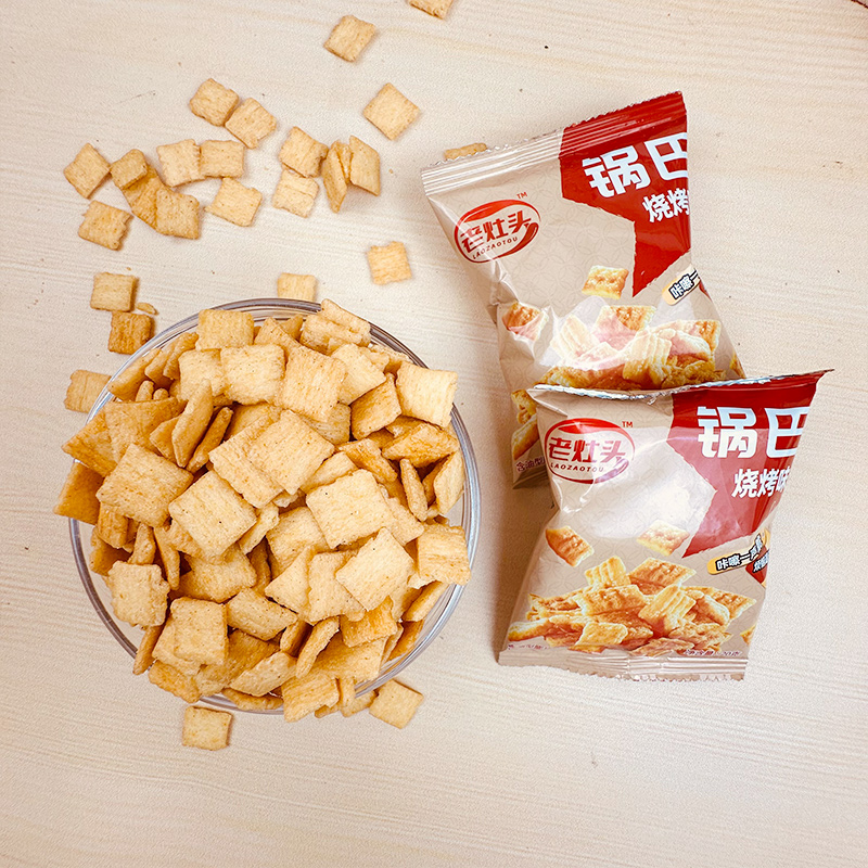 烤味锅巴 20克*11包高清大图