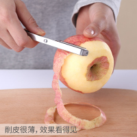 叁肆鋼SSGP不锈钢削皮刀430钢削皮刀土豆刮皮器厨房瓜果削皮刀刮刨厨房小工具 苏宁自营