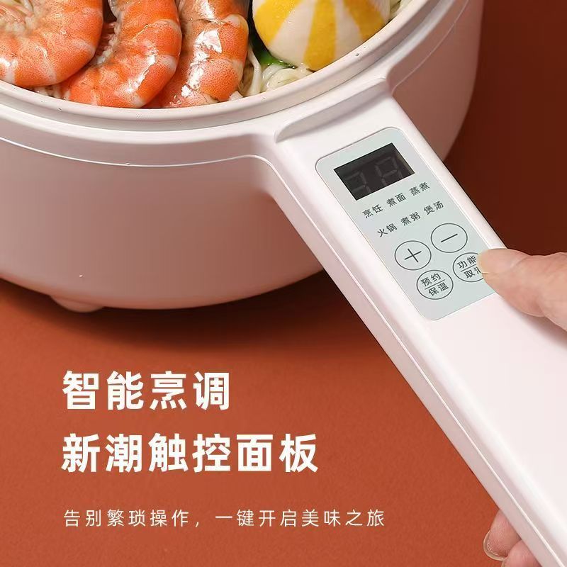 LOTOR电煮锅多功能一体锅小型2-3人便携家用电火锅宿舍学生锅17C