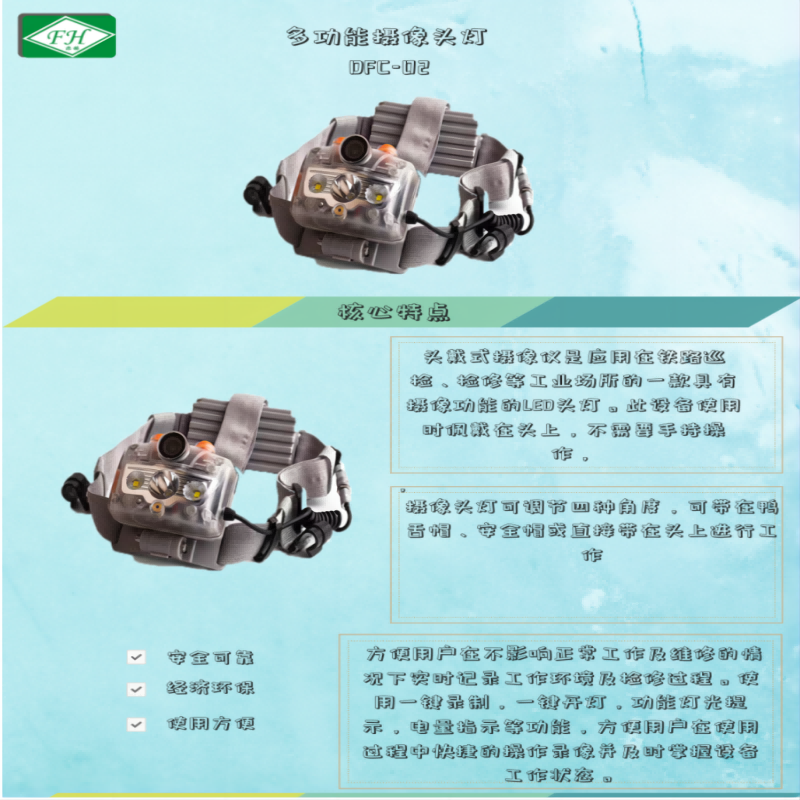 非芯赫 多功能摄像头灯 DFC-02高清大图