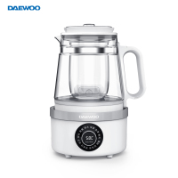 大宇(DAEWOO)液体加热器 YS1 IH智能水壶家用煮茶壶电热水壶 IH加热煮茶器多功能烧水壶 白色