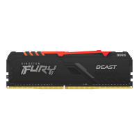 金士顿(Kingston)Fury Beast DDR4 3600 16GB(8G×2) 台式机内存条 RGB灯条