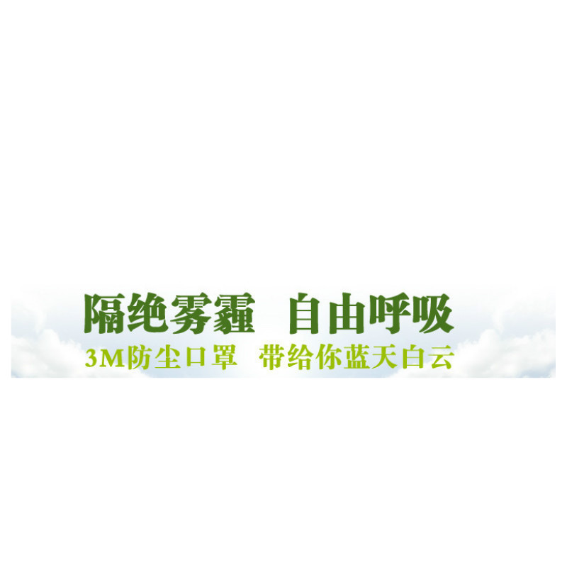 3M 9001A 折叠式颗粒物防护口罩 (耳带式)