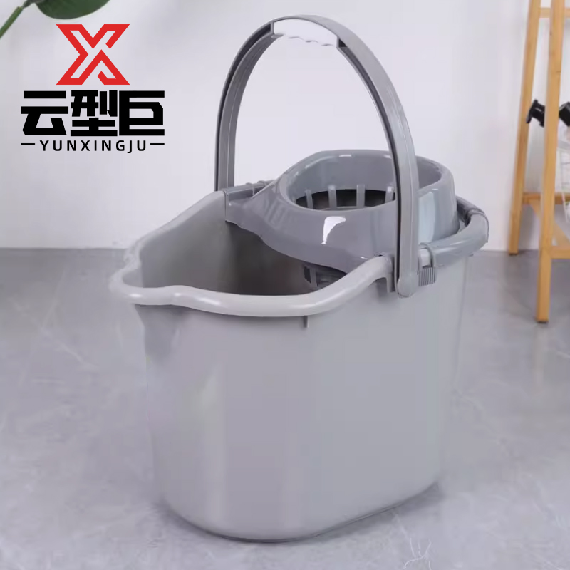 云型巨 拖布桶 加厚手提洗车储水桶宿舍 41CM高 单位:个高清大图