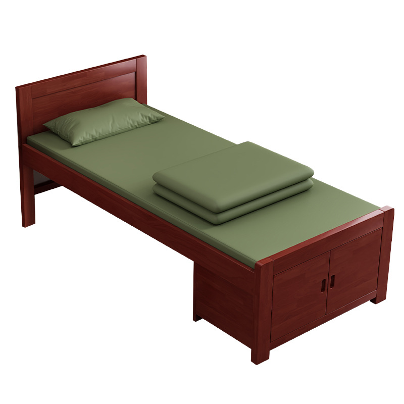 鋆珑 单人床带1个床头柜 可定制 张高清大图