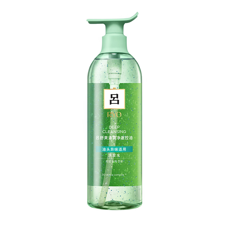 吕(RYO) 洗发水 绿吕舒盈清润净澈控油洗发水 650ml