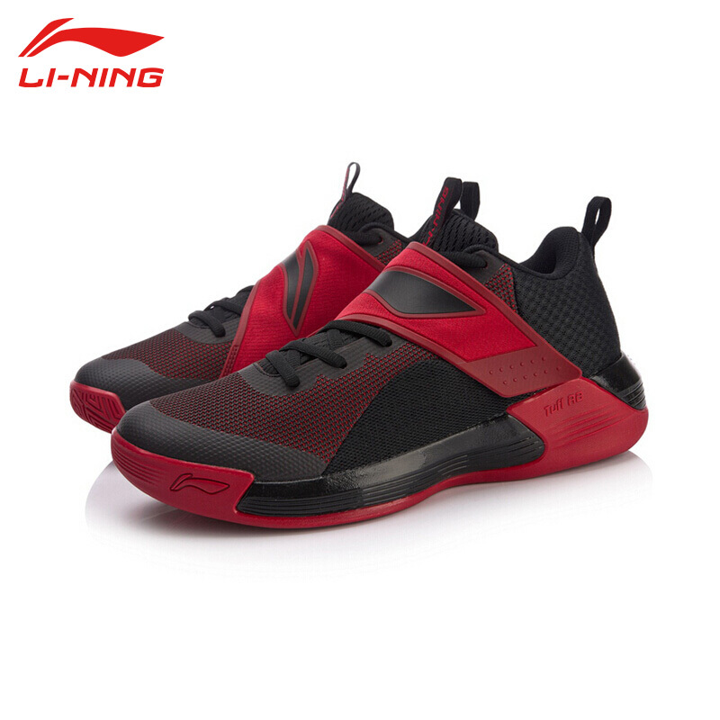 李宁篮球鞋男鞋春季驭帅12代td团队版减震防滑中低帮战靴运动鞋