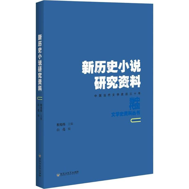 [M]新历史小说研究资料-9787550021952高清大图