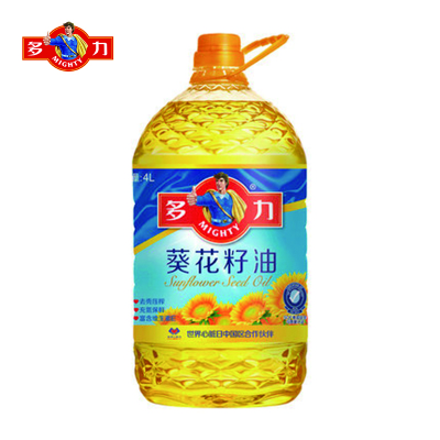 多力葵花籽油 食用油 4L
