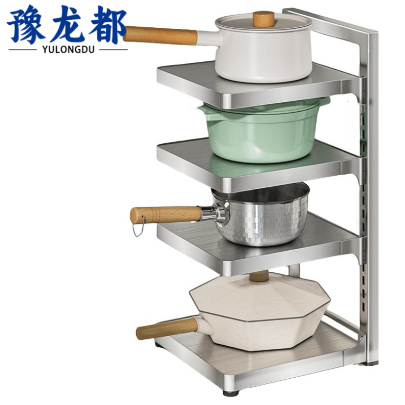 豫龙都不锈钢置物架防滑款个高清大图