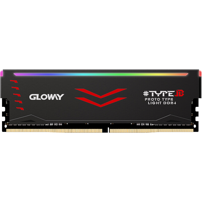 光威(Gloway)TYPE-β系列 DDR4 8GB 2400 台式机内存条灯条