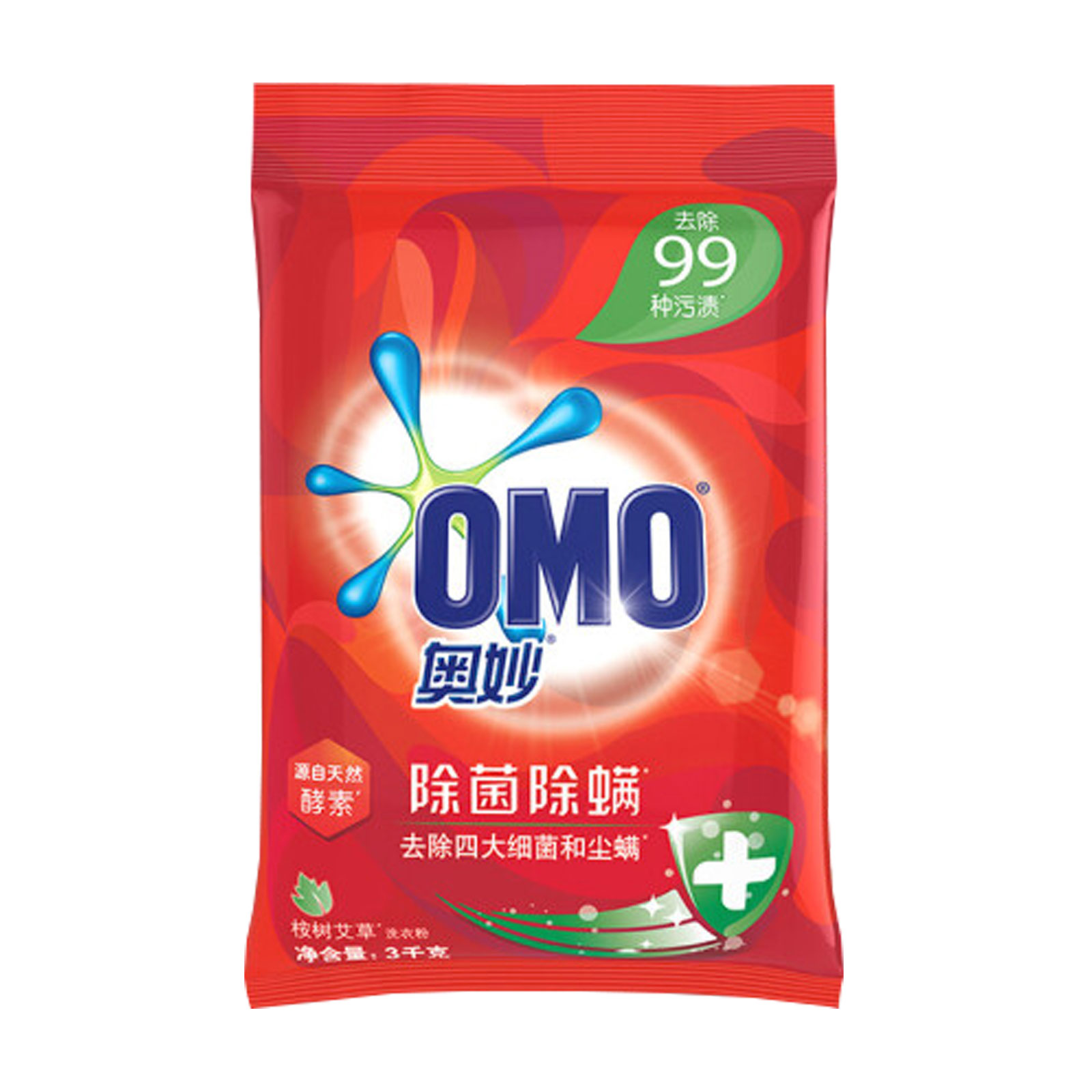 奥妙除菌除螨洗衣粉3kg