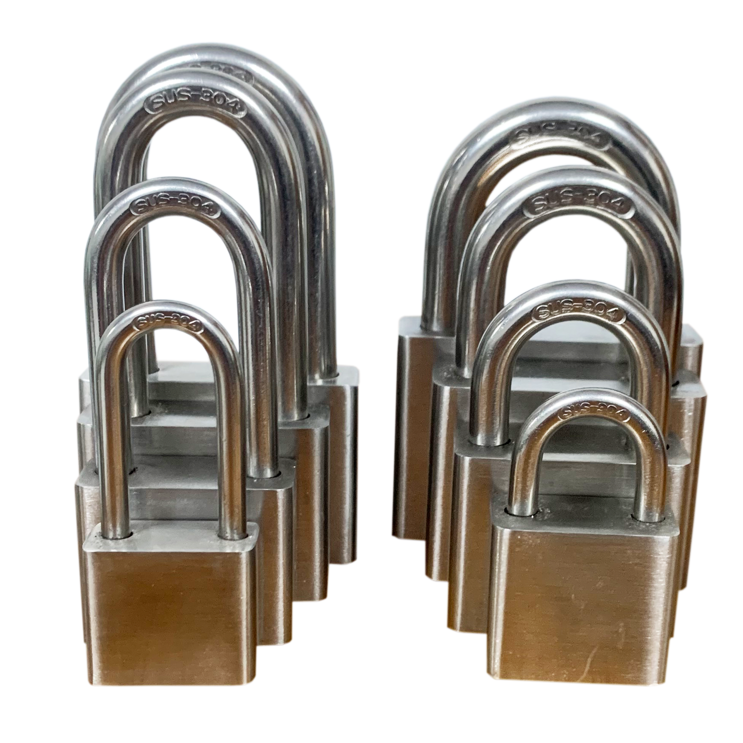 柯耐欧304不锈钢锁通开单开锁高清大图