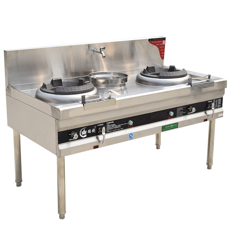 节能商用煤气厨房纳丽雅naliya单双炉饭店中高压酒店专用炒菜灶台18米