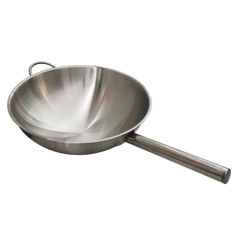 燕全食 不锈钢炒锅 40cm YQS-CJ08/个高清大图