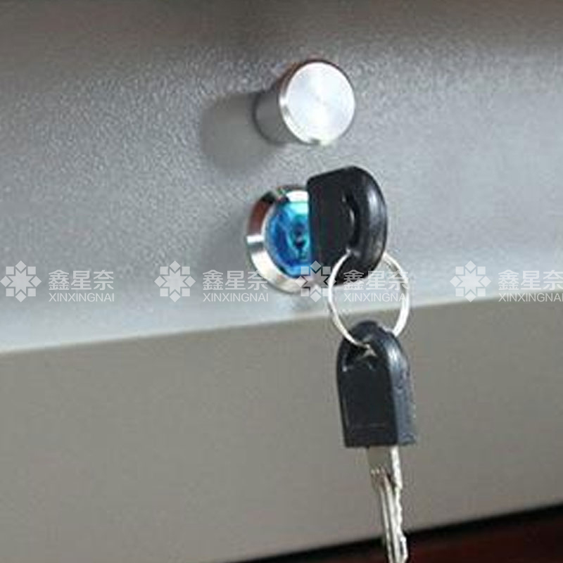 鑫星奈XXN4022310 多媒体翻转电脑桌电教室培训桌隐藏式机房电脑桌 三人位高清大图