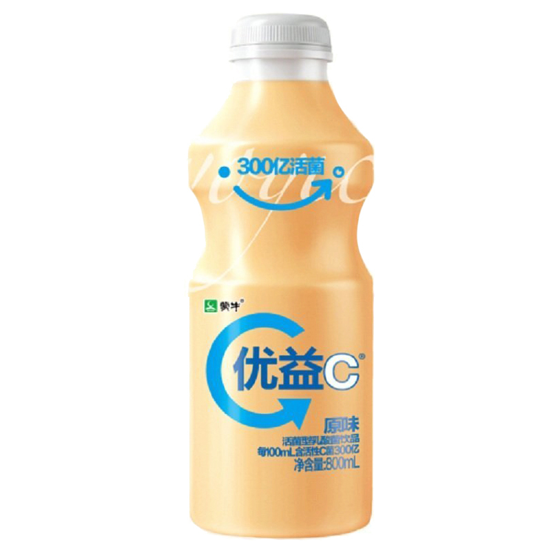 蒙牛优益C活菌型乳酸菌饮品原味800ml