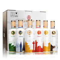 五粮液股份出品 五粮国宾 套酒浓香型白酒礼盒 52度 500ml*6瓶