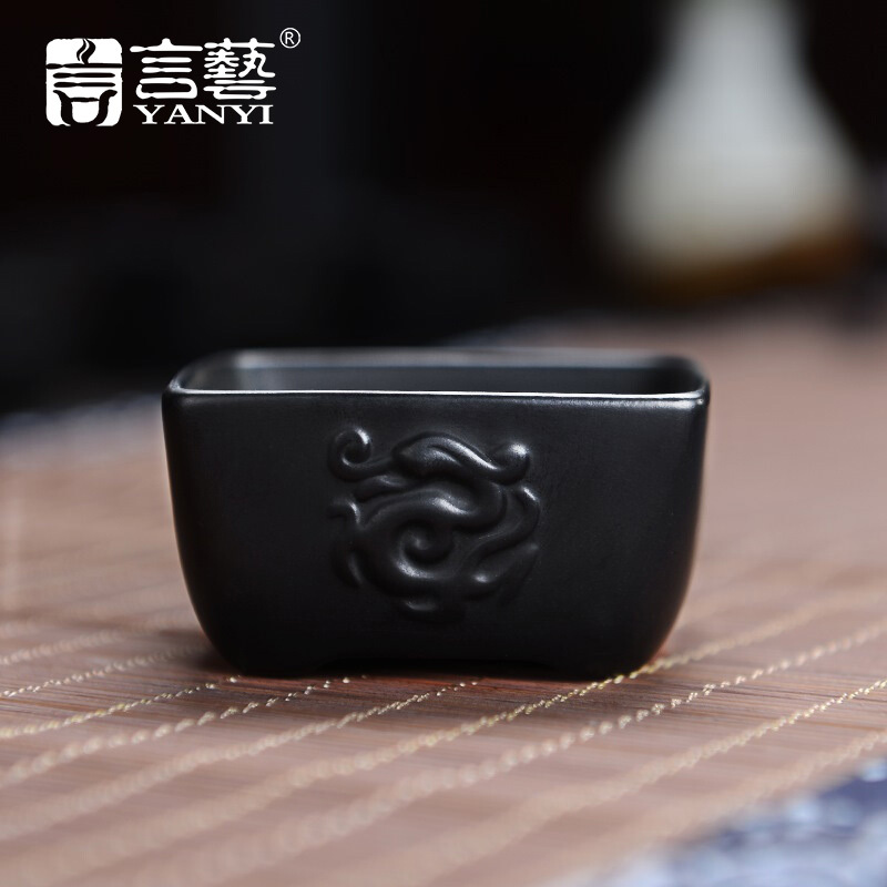 言艺(yanyi) 紫砂虎啸茶具套装 陶瓷功夫茶具 带礼盒