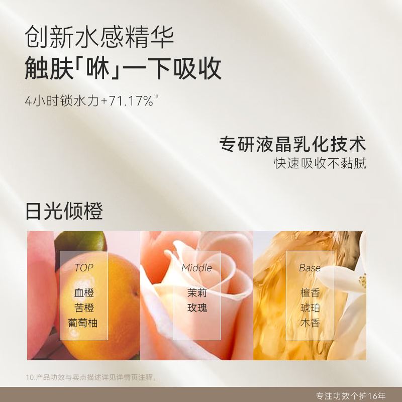 水之蔻果酸精华身体乳220g*2高清大图