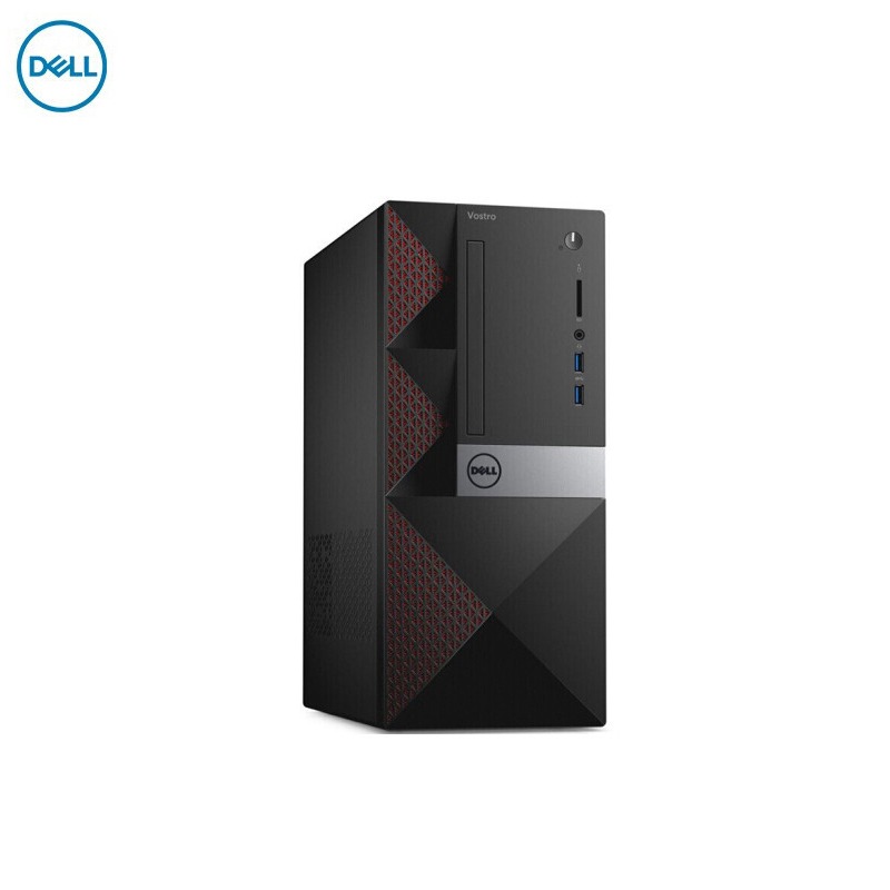 戴尔(DELL)Vostro成就3000 商用办公电脑主机 (i5-7400 4G内存 1T硬盘 win7)