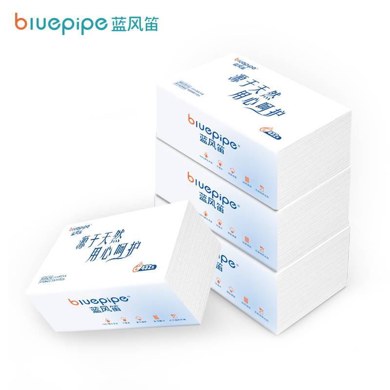 蓝风笛 抽纸 5提 件(5提 件)高清大图