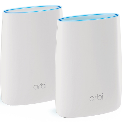 [MESH组网|三频6000M大户型分布式|非电力猫]美国网件(NETGEAR)Orbi RBK50无线大户型别墅路由器