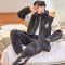 款号GG000#[三层加绒加厚保暖] 3XL[185高/180-220斤] 夹棉睡衣男冬季珊瑚绒加厚加绒三层夹棉冬天男士