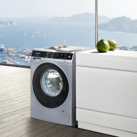 西门子（SIEMENS） XQG90-WM12U5680W 9公斤 变频 全触控面板 储存记忆功能 滚筒洗衣机（银色）