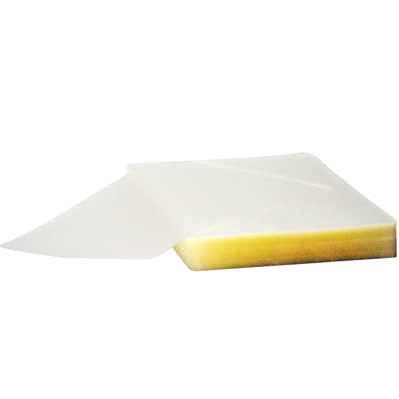 豪亿(HooYe)塑封膜6寸80MIC标准优质护卡塑封膜照片相片塑封膜100张/包高清大图