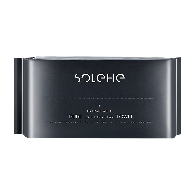 和风雨抽取式纯棉洁面巾(珍珠纹)加厚加大 HYH-054-1(80抽*3包)高清大图