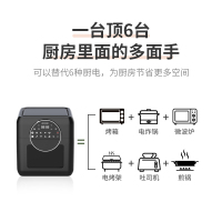 利仁(Liven)智能空气炸锅KZ-D1002家用多功能无油煎炸无烟大容量双锅热空气循环不粘烤架易清洗自动断电