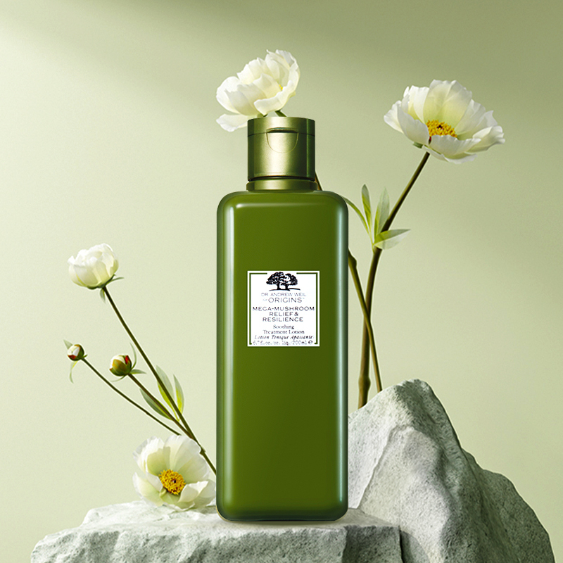 origins悦木之源韦博士灵芝焕能精华爽肤水200ml菌菇水维稳保湿舒缓
