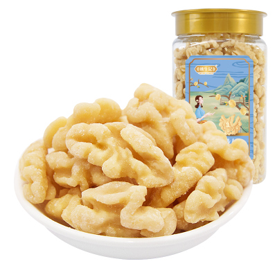 姚生记400克脱衣核桃仁坚果炒货零食罐装