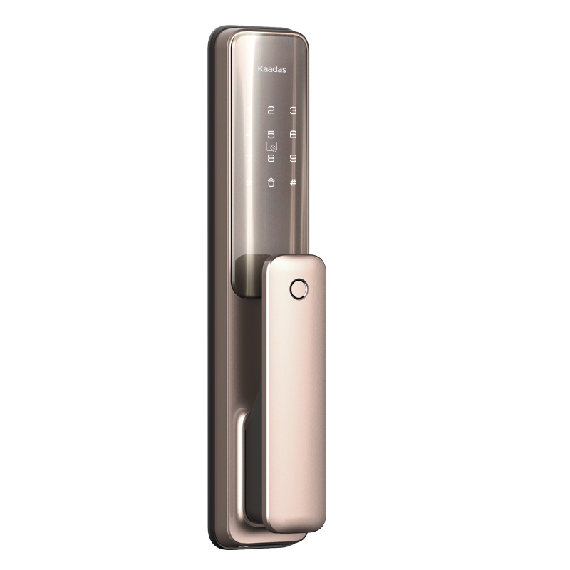 凯迪仕(KAADAS)智能锁X1 家用防盗门锁 智能门锁 远程实时智控 流光金色