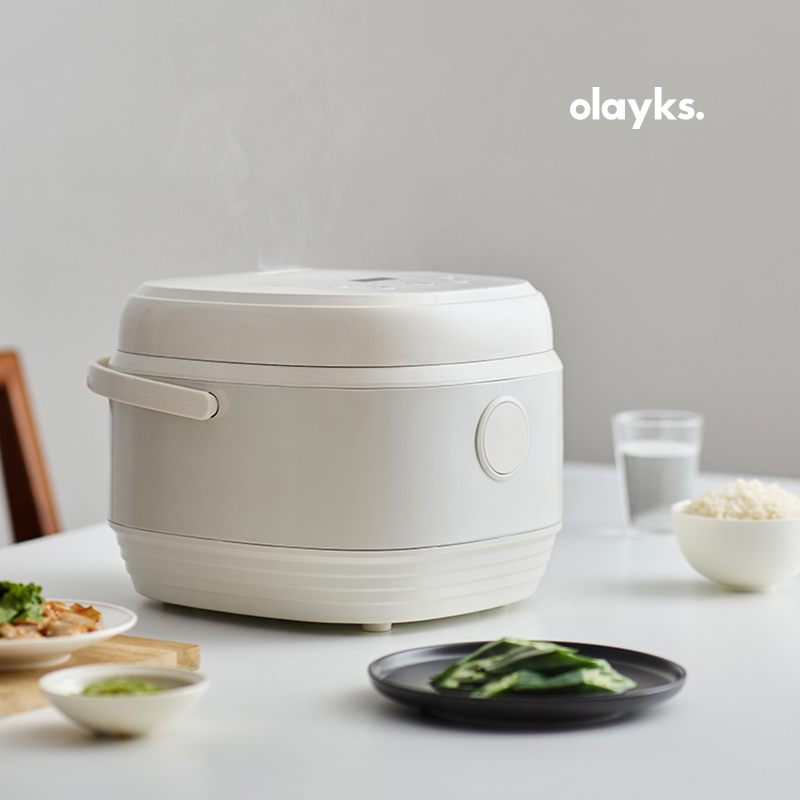 olayks.立时5L智能 电饭煲OLK-LP-24陶白色 5L高清大图