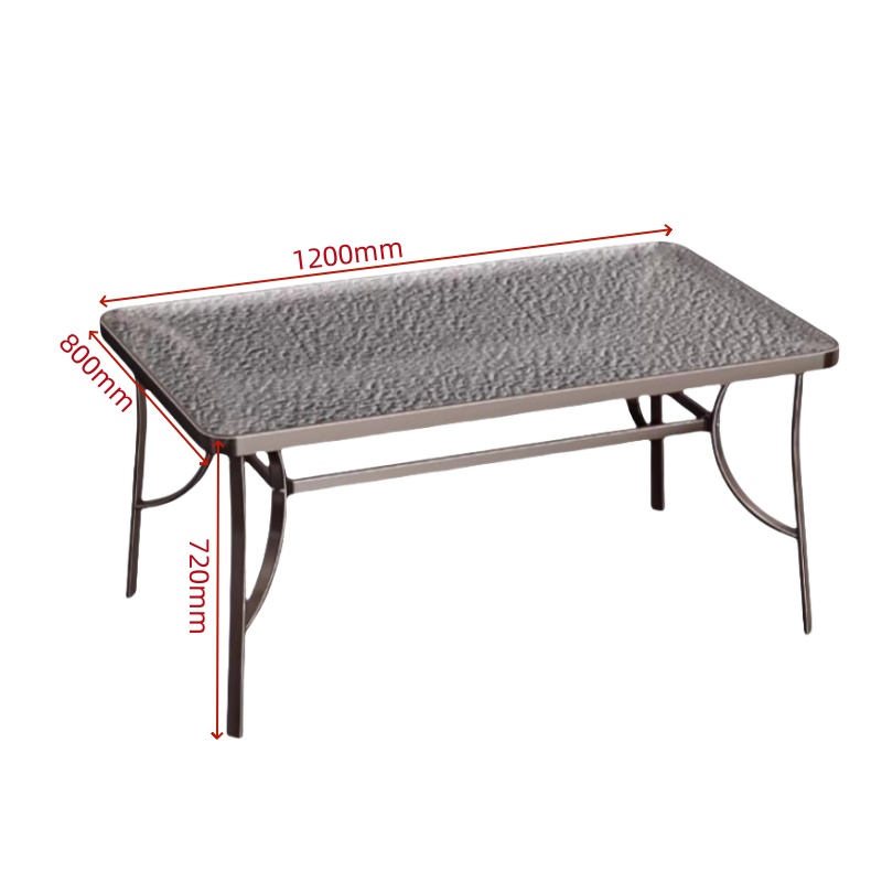 彭梵户外桌子 餐桌户外桌1200*800*720mm张