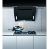 西门子（SIEMENS）侧吸式吸油烟机LS66AA850W 触控式 17.5立方