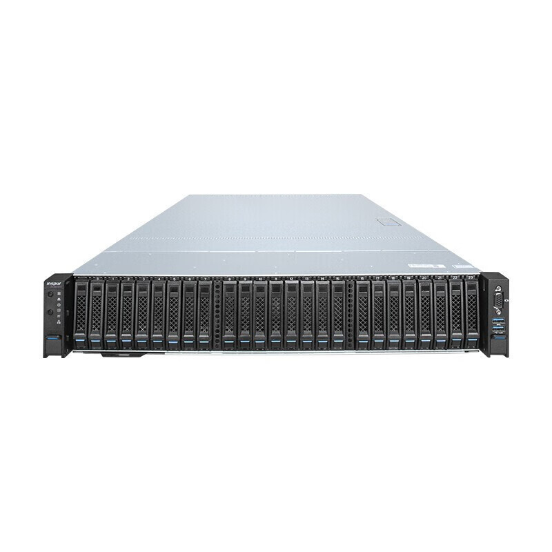 浪潮(inspur) NF5280M5 2U机架式服务器5218R 32G 3*1.2TSAS 单电2G阵列卡