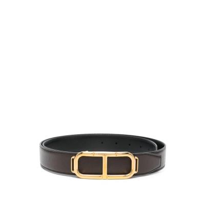 汤姆福特(Tom Ford)男士腰带时尚简约真皮小牛皮高档配饰百搭商务