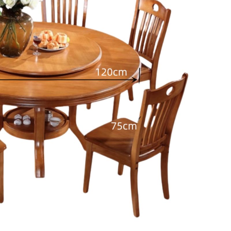 鑫龙都 餐桌一桌六椅 套高清大图