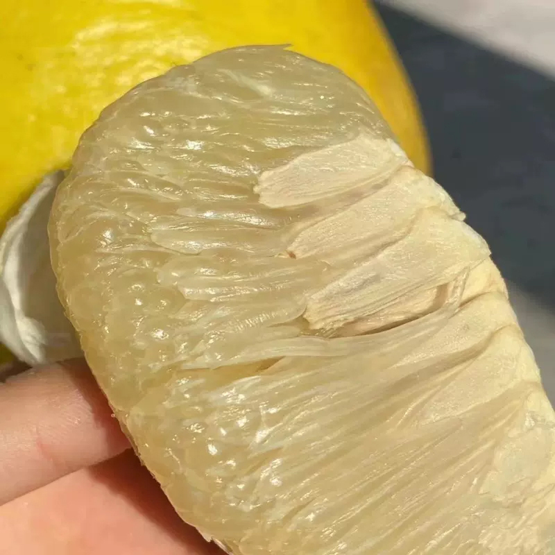 [苏鲜生]新鲜梅州沙田柚子 大果 净重8.7斤 4-5个 新鲜柚子水果 蜜柚高清大图