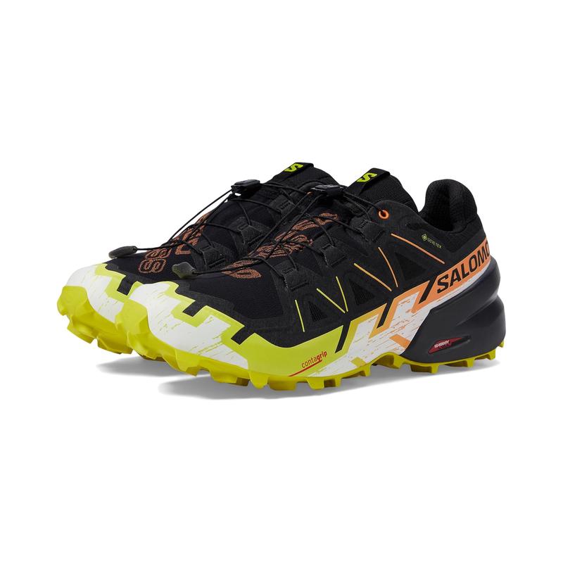 萨洛蒙(SALOMON)Salomon越野跑鞋男款Speedcross6GTX防水透气户外 Black 42