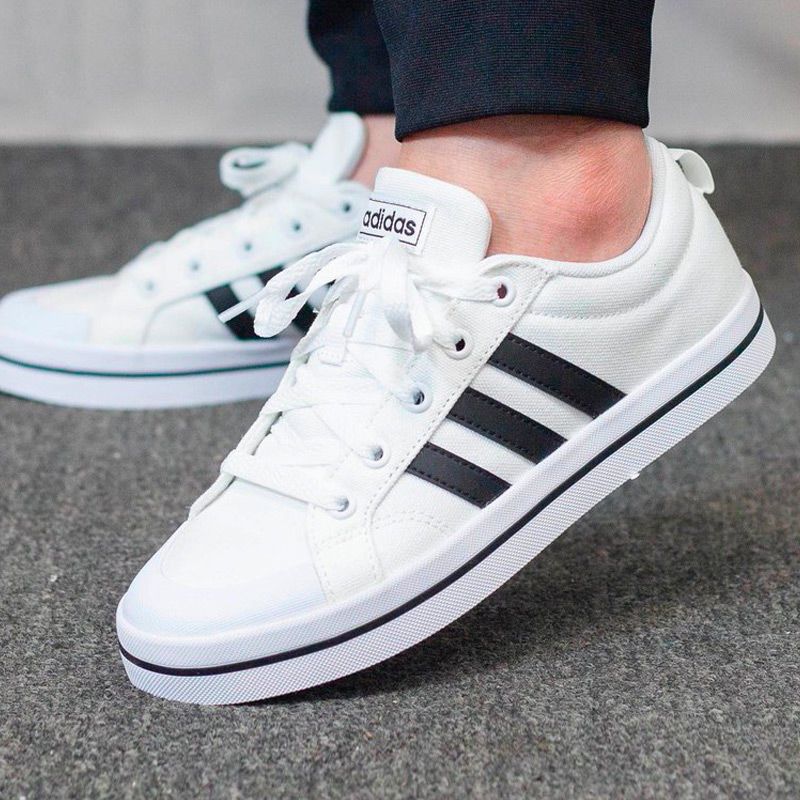 adidas阿迪达斯帆布鞋男鞋夏季新款运动小白鞋休闲鞋板鞋fv8086